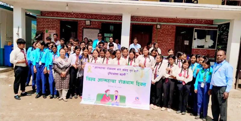 World Suicide Prevention Day with students